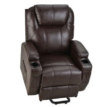 Fortia Faux Leather Massage Recliner Chair